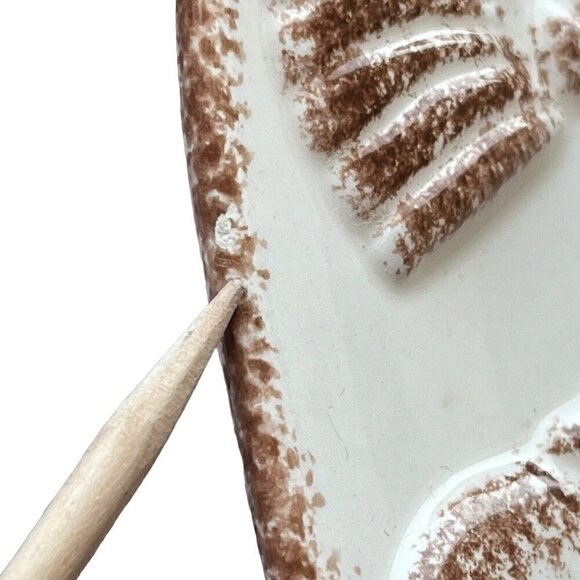 Zodax Seashell Plate Lot of 2 Nautical Beach Home Decor Embossed Seahorse Ocean - Picture 11 of 15